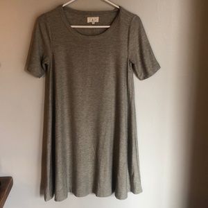 Sale⭐️Lou & Grey light olive green swing dress
